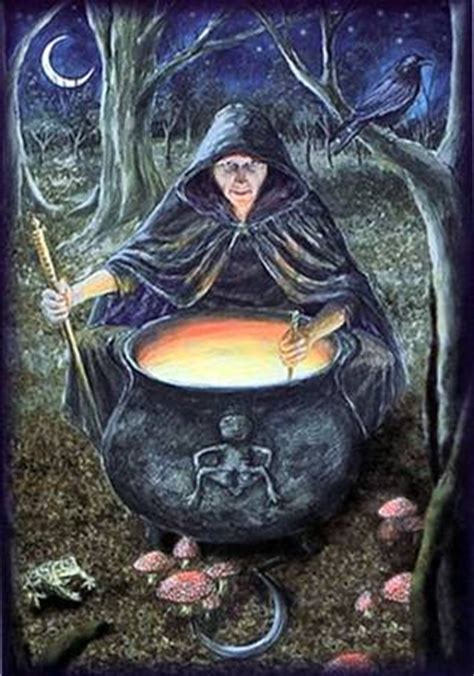 The role of intuition in crone witch rituals